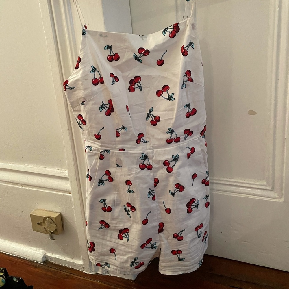 SuperDown Cherry Romper